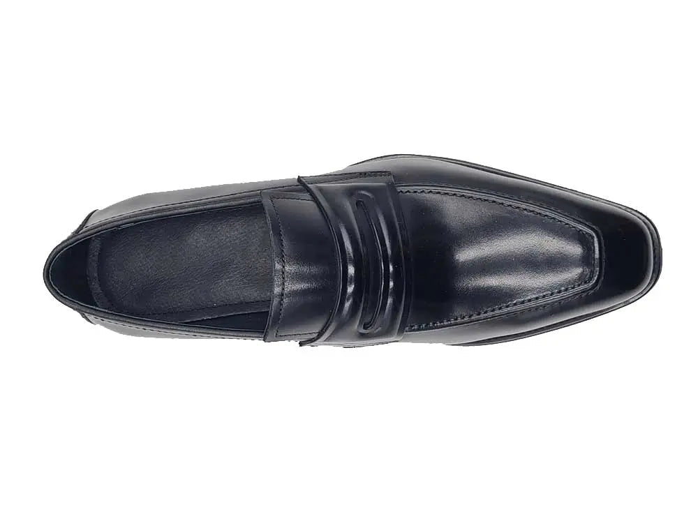 Leather Penny Loafer in Chunky Sole - 7.5