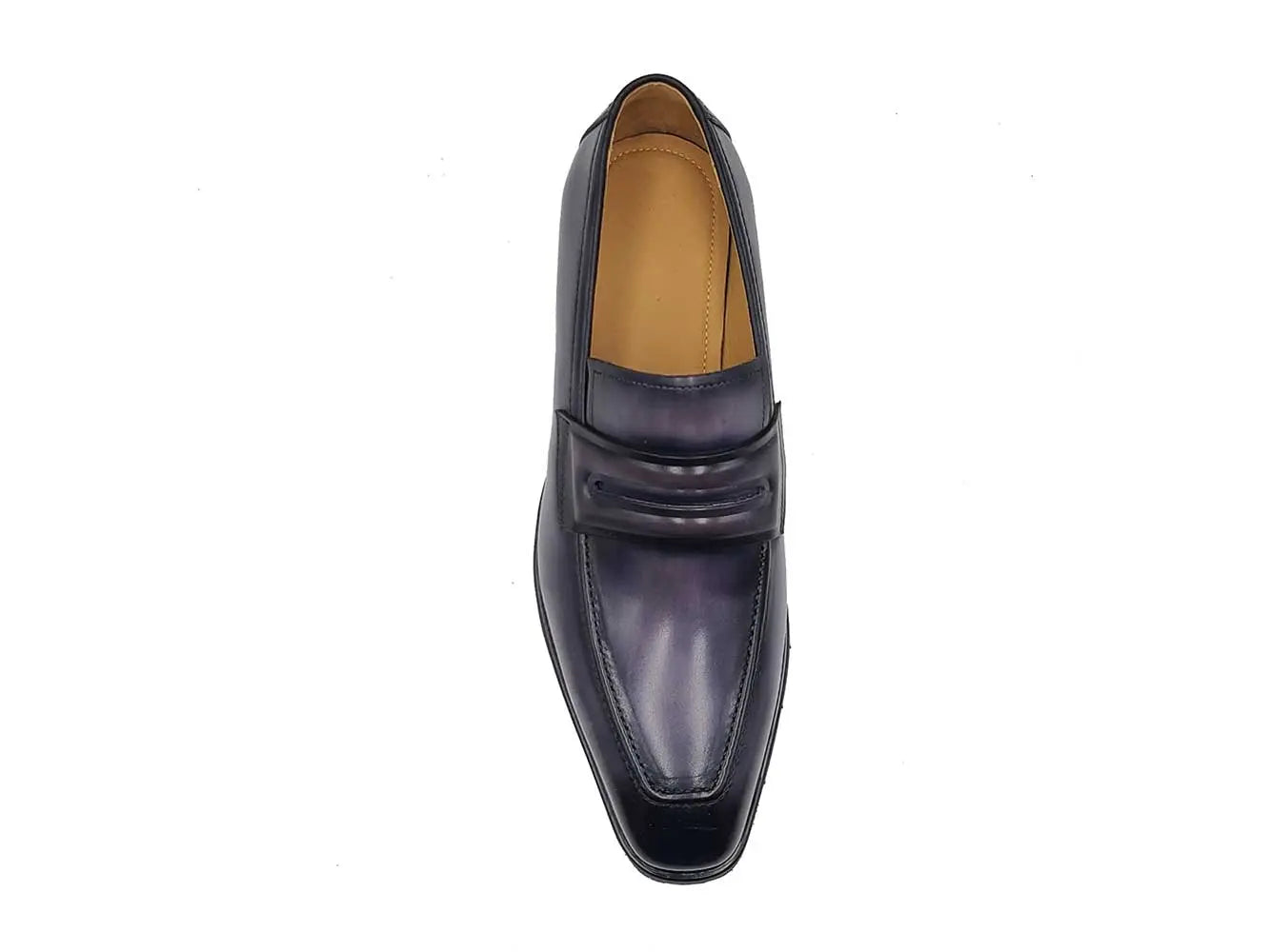 Leather Penny Loafer in Chunky Sole - 7.5