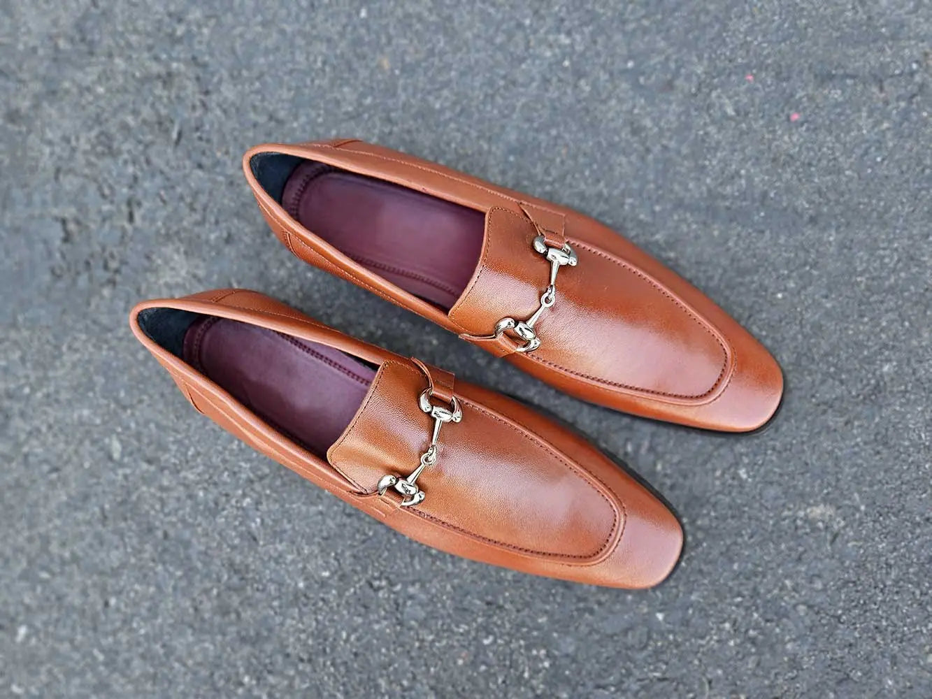 Leather Sole Horsebit Loafer - 8.5