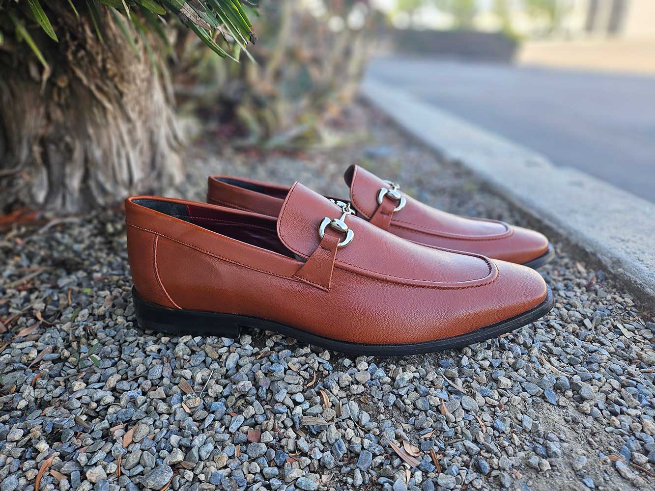 Leather Sole Horsebit Loafer - 12