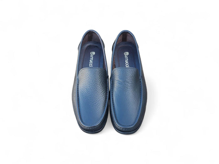 Carrucci Leather Loafer: Premium Leather Sole