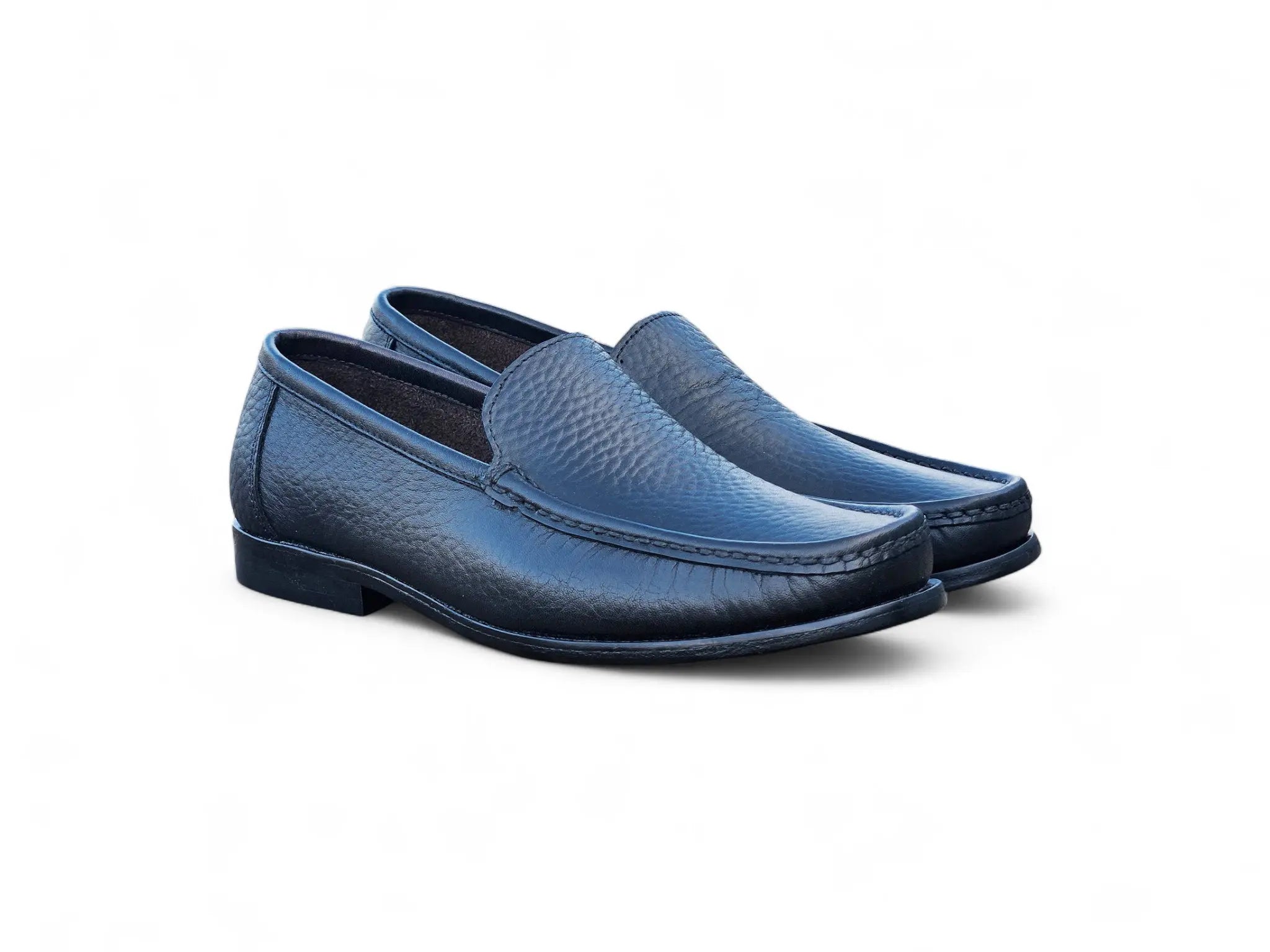 Carrucci Leather Sole Loafer - 6