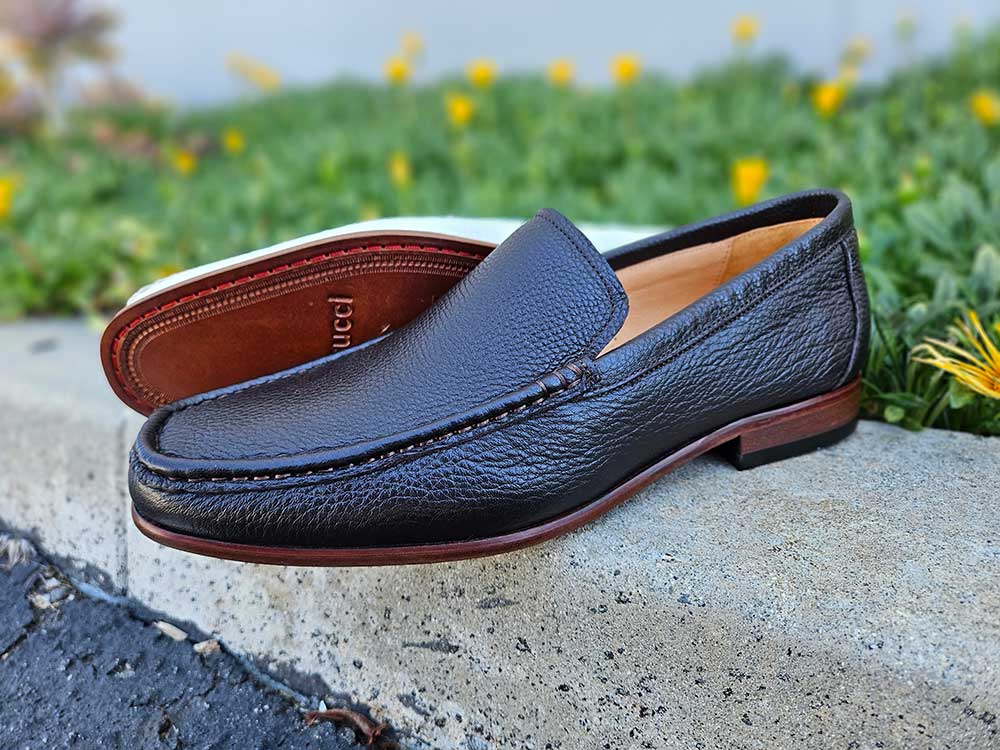 Leather Sole Timeless Slip-on Loafer - 6