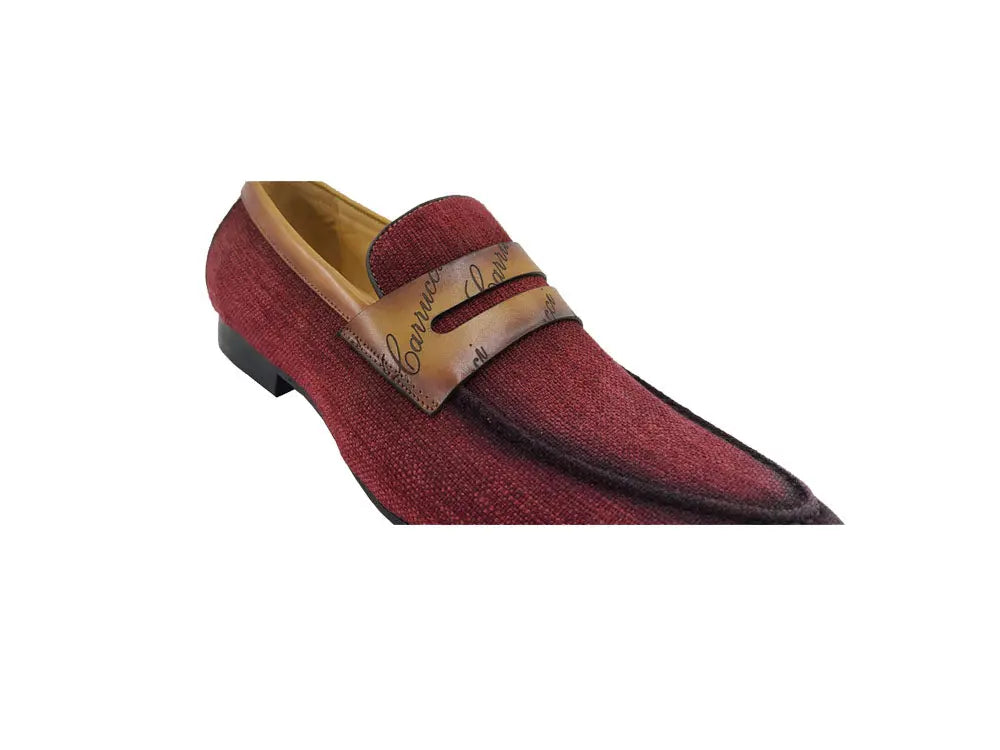 Life Style Penny Loafer W Leather Trim - 7.5