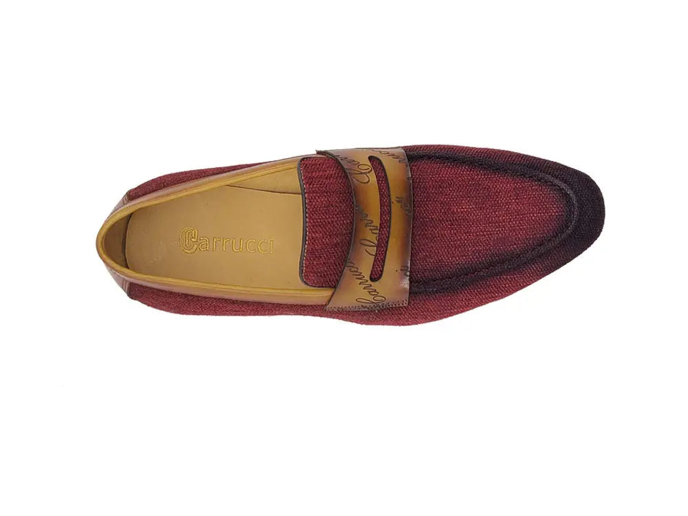 Life Style Penny Loafer W Leather Trim - 7.5