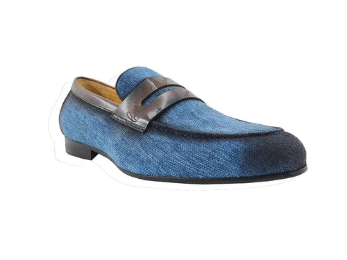Carrucci Life Style Penny Loafer W Leather Trim