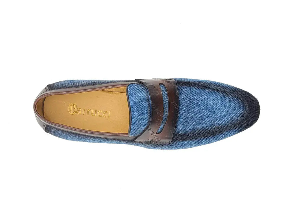 Life Style Penny Loafer W Leather Trim - 7.5