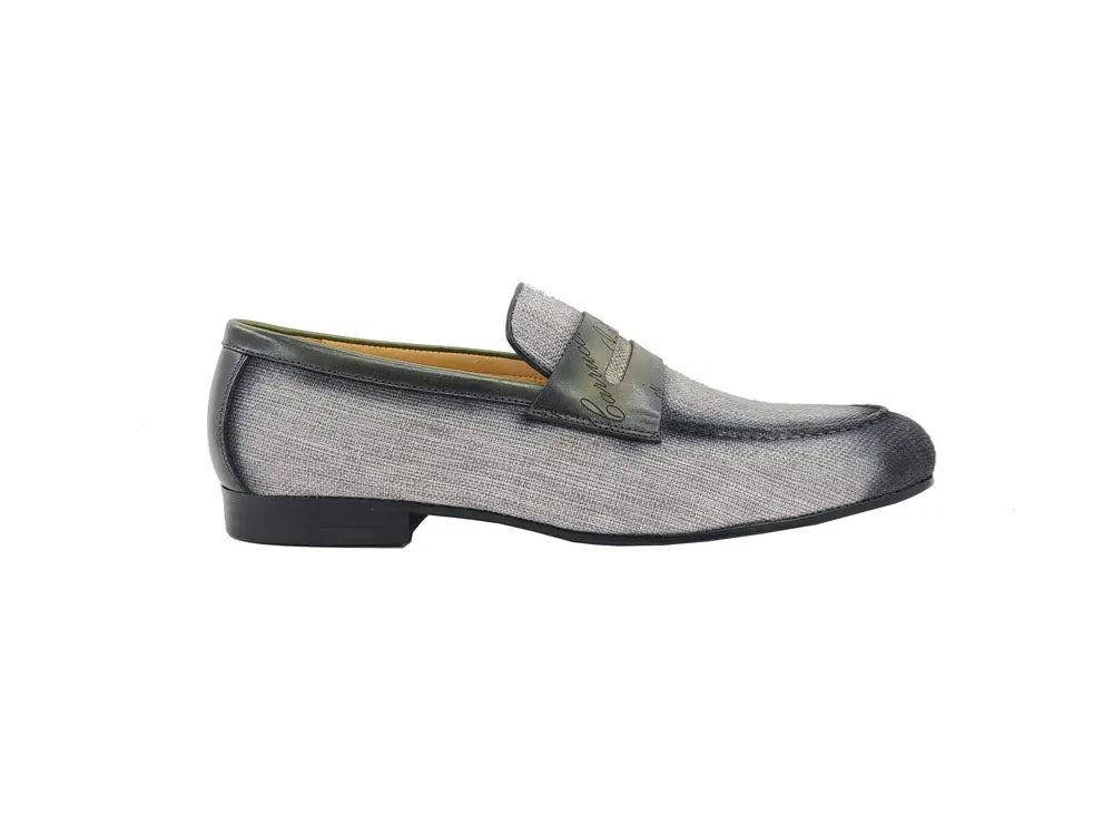 Carrucci Life Style Penny Loafer W Leather Trim - 7.5