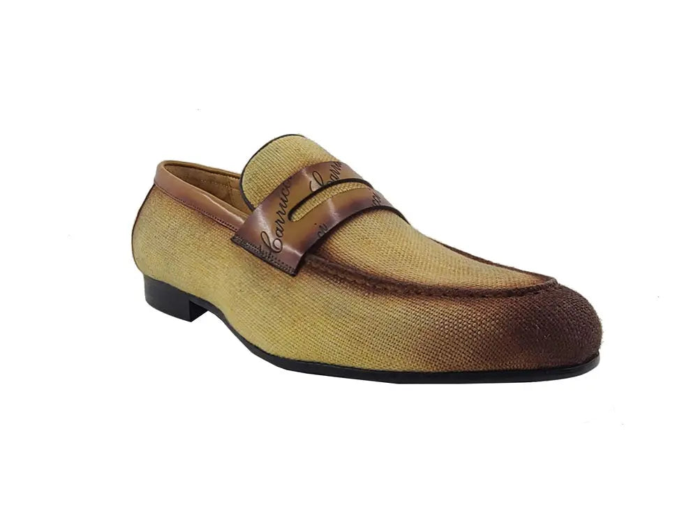 Life Style Penny Loafer W Leather Trim - 7.5