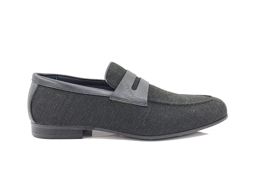 Carrucci Life Style Penny Loafer W Leather Trim - 7.5