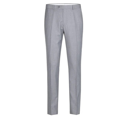 Cheap priced Suit - Mens Two Button Slim Fit Hack Pocket Light Grey Suit