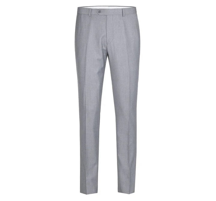 Cheap priced Suit - Mens Two Button Slim Fit Hack Pocket Light Grey Suit