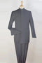 Cheap Priced Suit  - Mens Mandarin Banded Collar French Front Suit