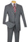 Cheap Priced Suit - Mens Modern Fit Two Button Light Grey Poplin Suit