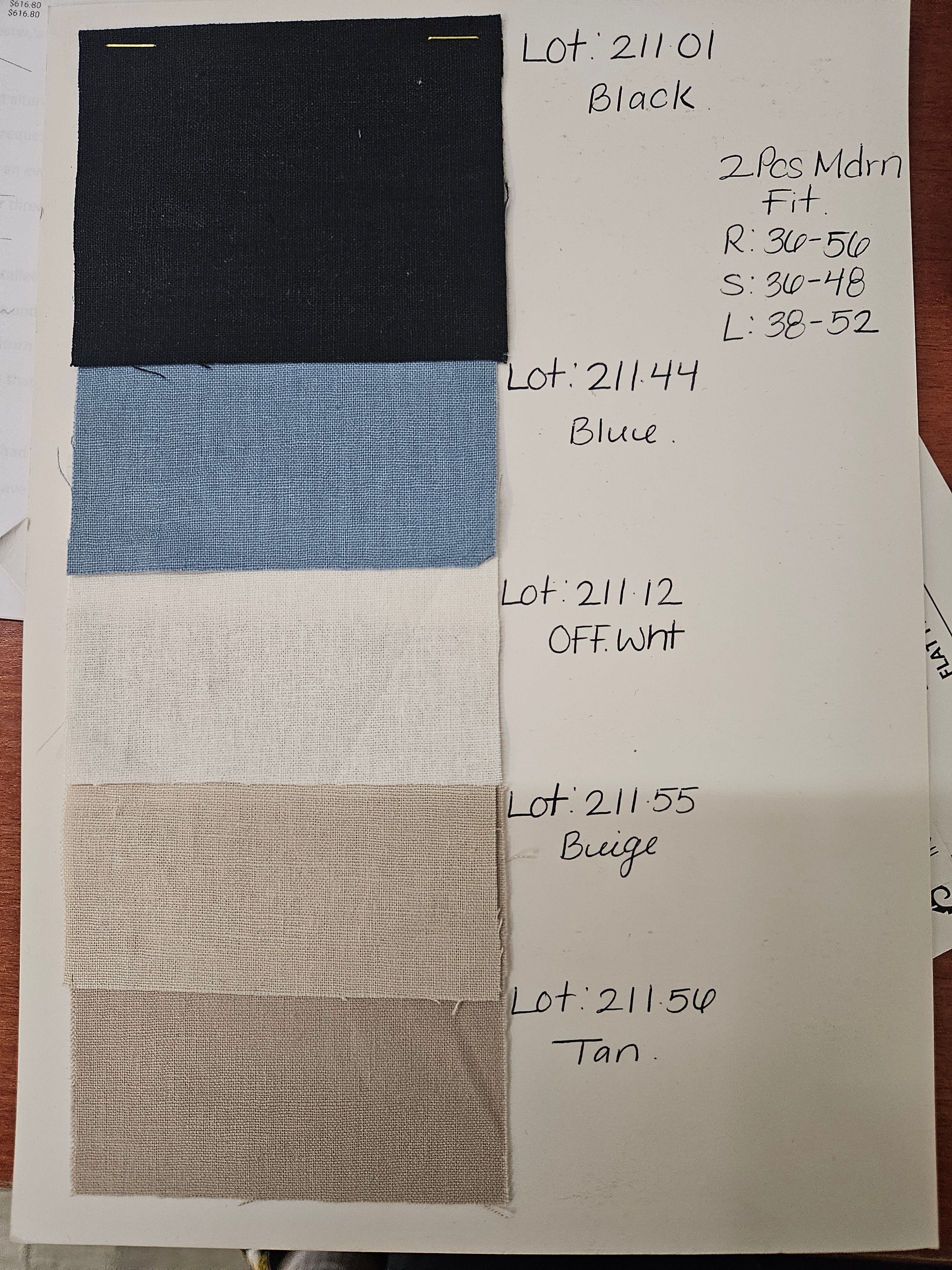 Linen Wedding Suit - Summer Fabric 2 Button Modern Fit No Pleated Pants Jacket + Pants in Color - 38 Short Jacket+32 Waist Adjustable 28to34)(Height: 5 4 to5 7 )(Neck  15-16.5)S-M)