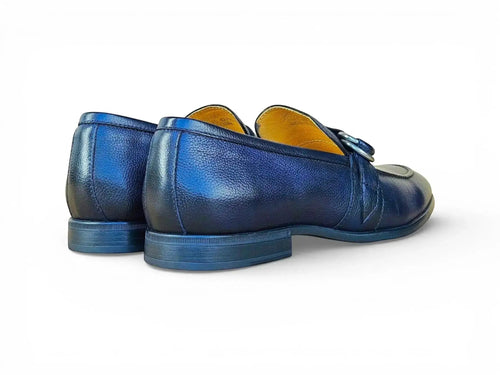 Carrucci Double D-Ring Loafers - Luxury Men's Dress Shoe