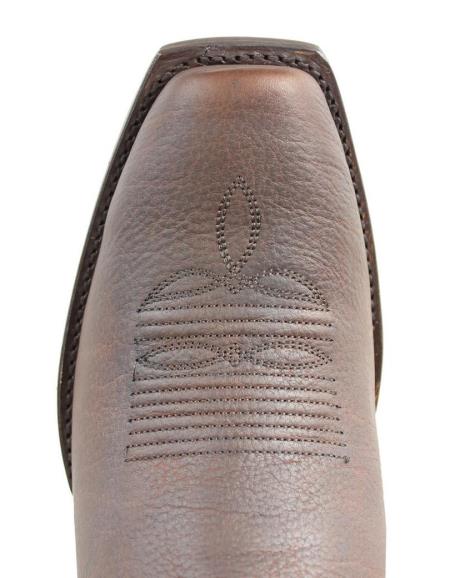 Men's Genuine Premium Leather Handmade Los Altos Boots 7 Toe Walnut Cowboy Dress Cowboy Boot Cheap Priced For Sale Online - 6.0 Standard / D / Medium