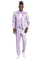 Mens Easter Suit - Jacket and Pants in Summer Color Lavender Modern Fit Light Weight