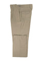 Tiglio Luxe Tan Semi-Wide Leg Wool Marbella Dress Pants TIG1004