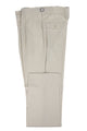 Tiglio Luxe Bone Semi-Wide Leg Wool Marbella Dress Pants TL2648