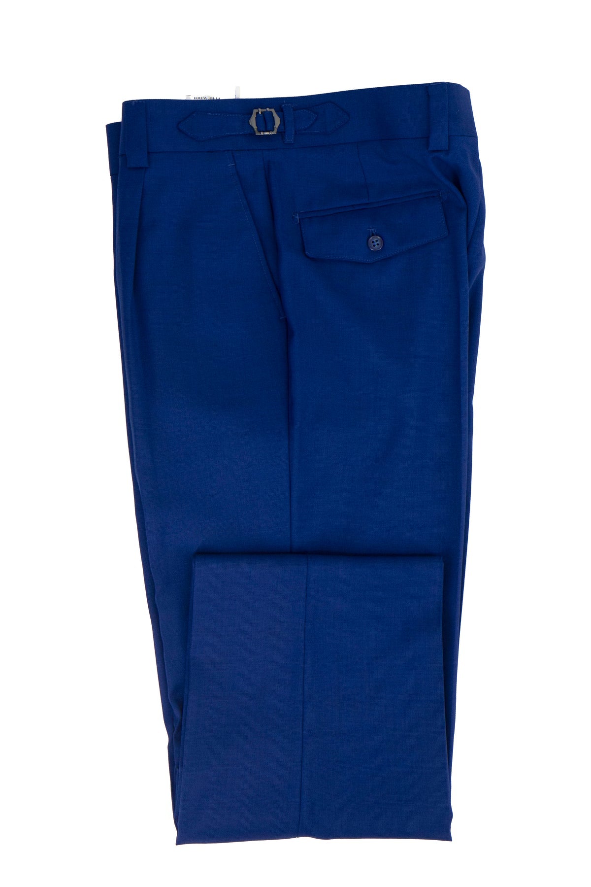 Tiglio Luxe Azure Semi-Wide Leg Wool Marbella Dress Pants TL5590 - 32