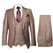 Men’s Modern Formal Suit – Rossi Man Max Slim Fit 3-Piece in Solid Mocha | RM1172
