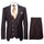 Chocolate Brown Slim Fit Suit – Rossi Man Max 3-Piece Formal Set