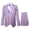 Rossi Man MAX RM1378 Slim Fit 3-Piece Suit – Sophisticated Solid Lavender Suit for Men