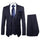 Rossi Man MAX RM1725 Slim Fit 3-Piece Suit – Modern & Stylish Navy Suit for Men