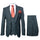 Rossi Man MAX RM1788 Slim Fit 3-Piece Suit â€“ Stylish Formalwear for Men