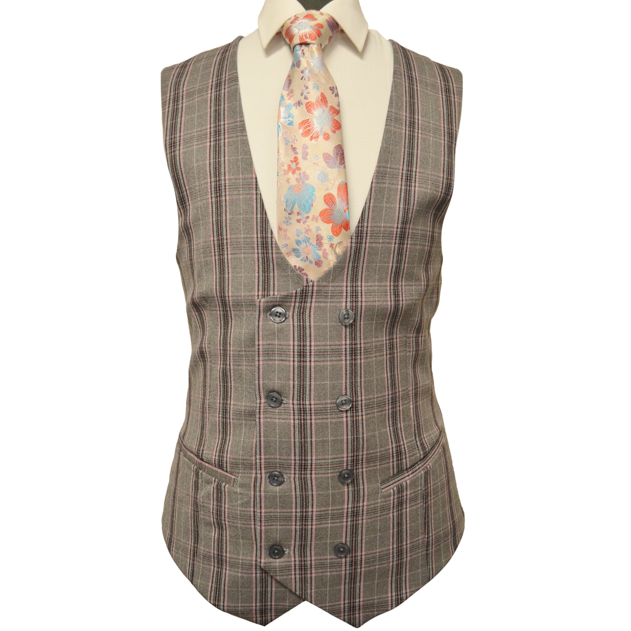 Rossiman Suits For Sale -  Mens Designer Suit - Fashion Suits - Fancy Tan/black Suits - 38 Short Jacket+32 Waist Adjustable 28to34)(Height: 5 4 to5 7 )(Neck  15-16.5)S-M)