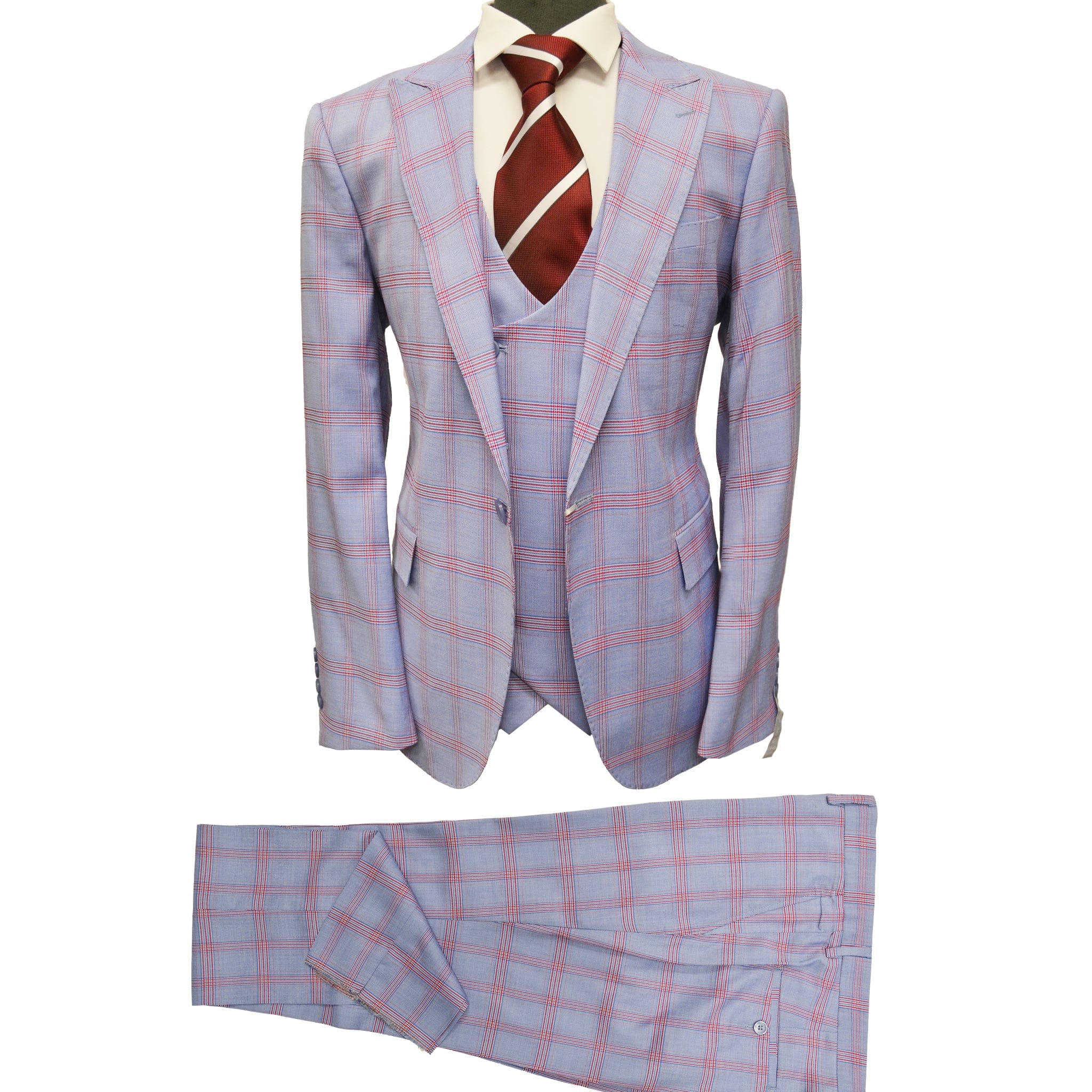 Rossiman Suits For Sale -  Mens Designer Suit - Fashion Suits - Fancy Peach Suits Peach Prom 2026 Suits Peach Prom 2026 Suits - 38 Short Jacket+32 Waist Adjustable 28to34)(Height: 5 4 to5 7 )(Neck  15-16.5)S-M)