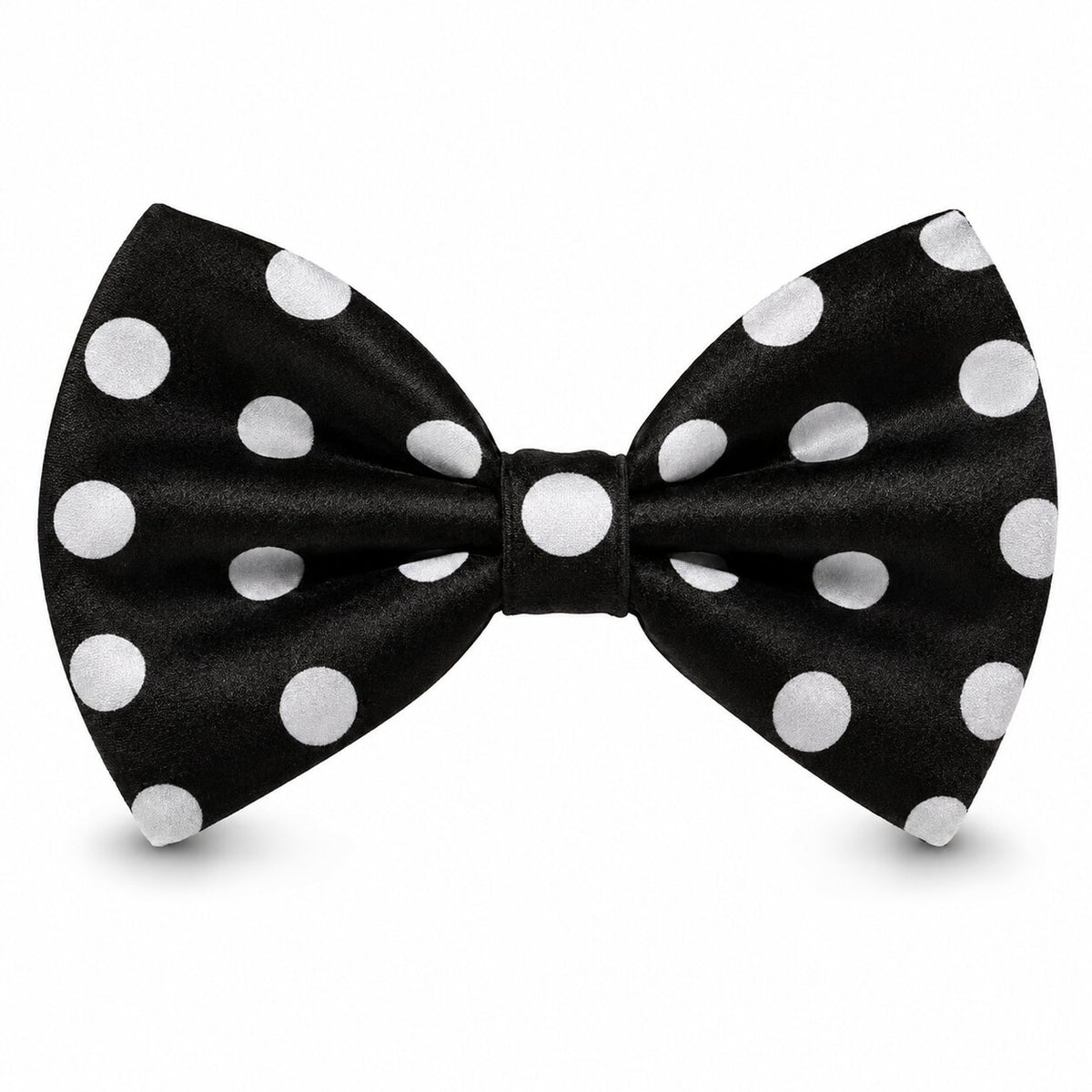 Mens Bowtie Tie - Bow Tie in Color Black and White