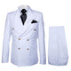 Rossi Man Milano RM1374 – Men's Modern 3-Piece Suit | Stylish Formal Wear Set