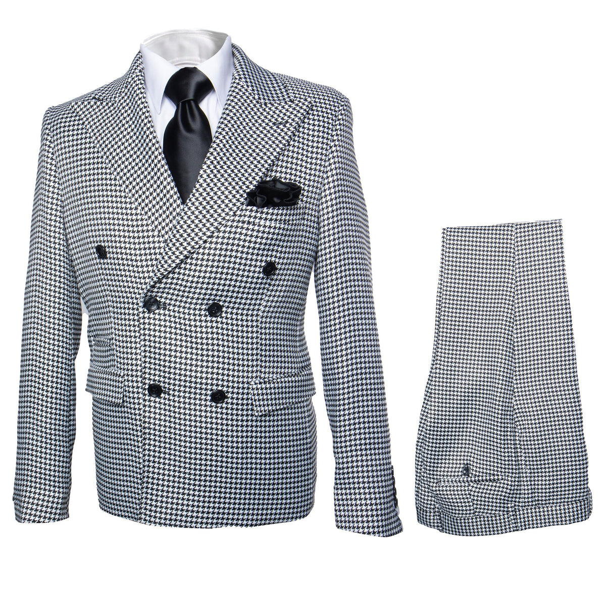 Rossi Man Milano RM1588 â€“ Men's Modern 3-Piece Slim Fit Suit | Stylish Formal Outfit