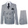 Rossi Man Milano RM1588 â€“ Men's Modern 3-Piece Slim Fit Suit | Stylish Formal Outfit