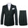 Rossi Man Milano RM1727 â€“ Men's 3-Piece Slim Fit Suit |Formal Wear