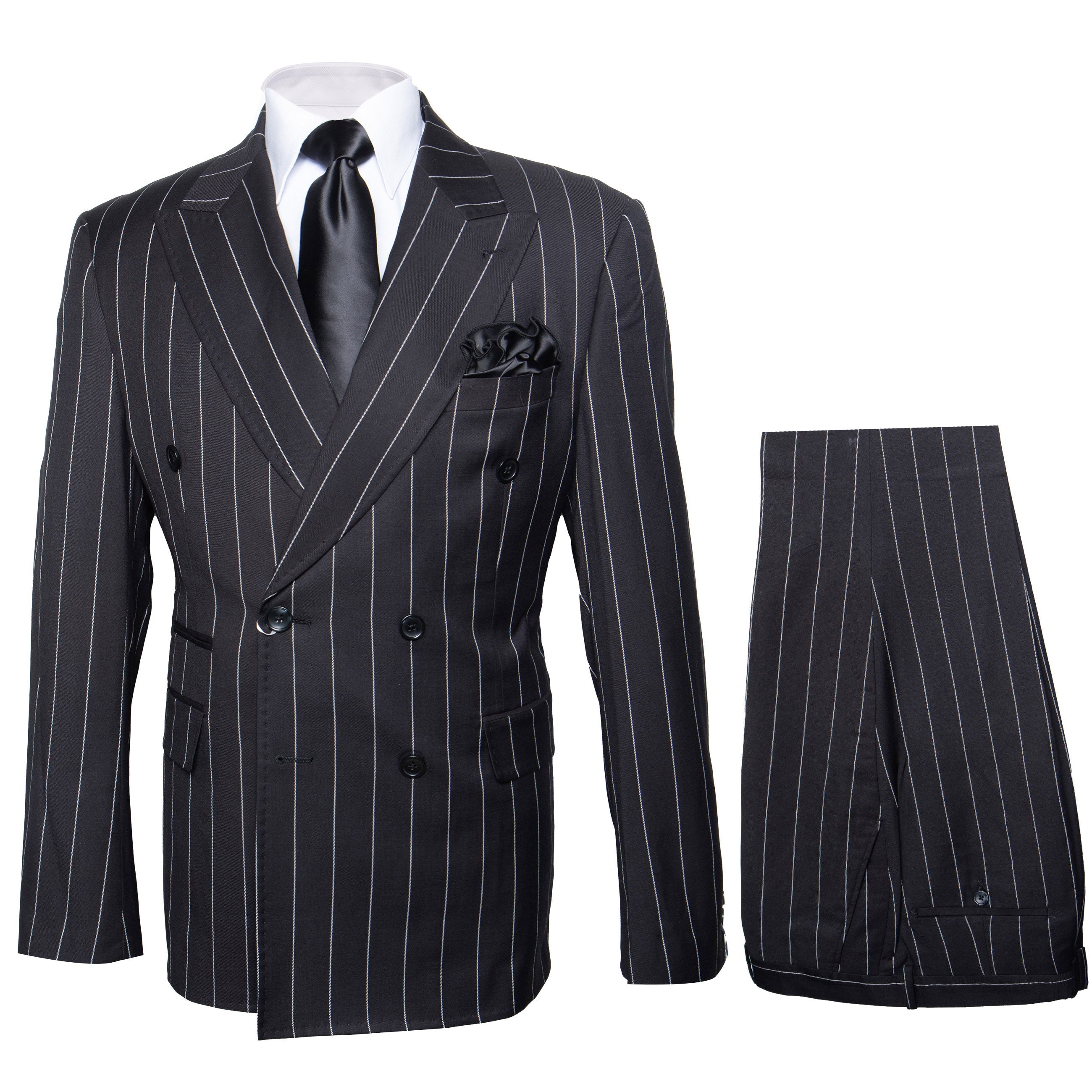 Rossi Man Milano RM1728 Classic Slim Fit Suit for Men | Formal Wear - 34R