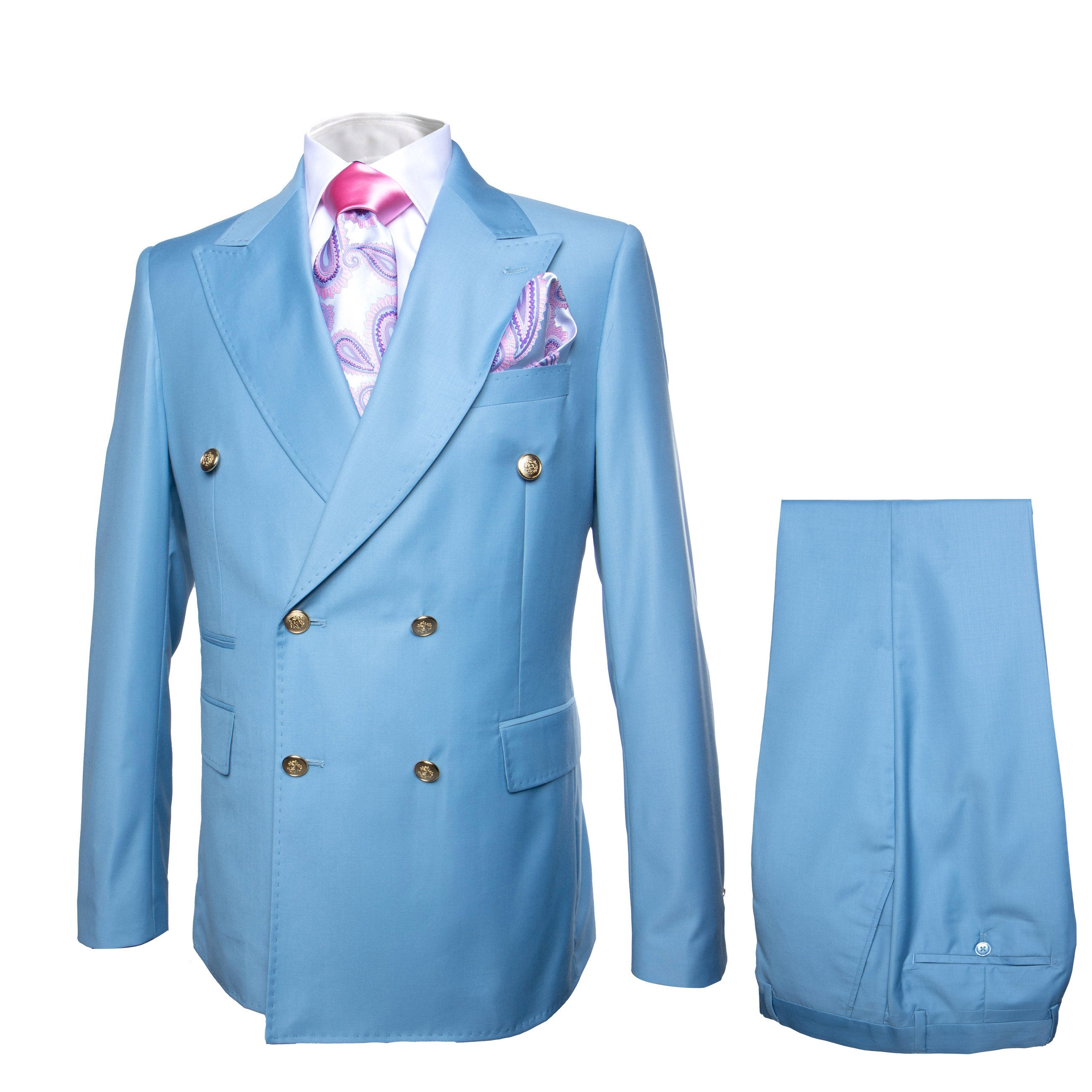 Rossi Man RM1771 – Sophisticated Milano Slim Fit Suit for Men | Premium Formal - 34R