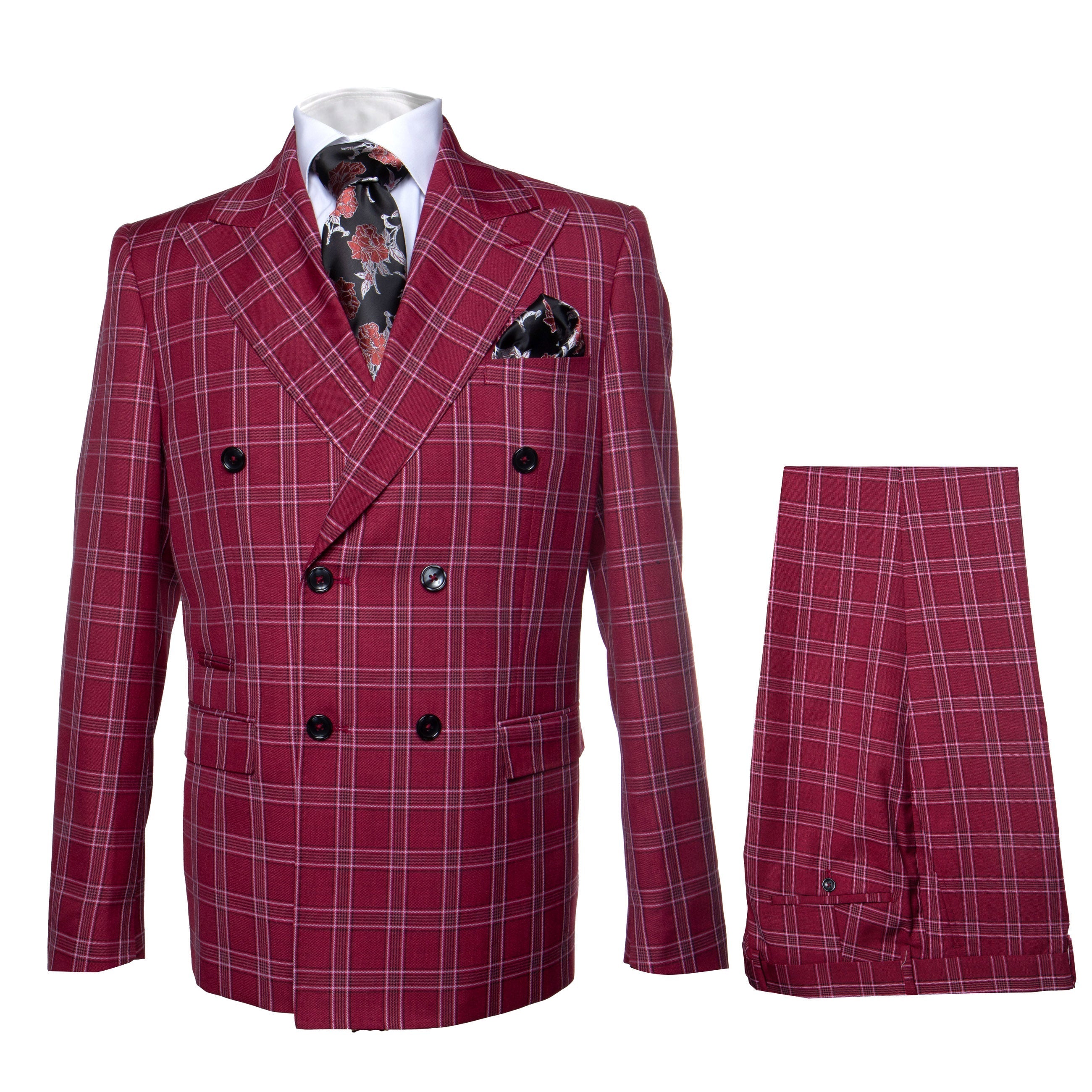 Rossi Man Milano RM1827 Classic Tailored Men's Suit |  Formal Style - 34R