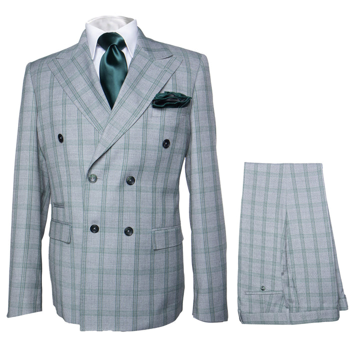 Mens Rossi Man Milano RM1828 Slim Fit Modern Suit | Stylish Formal Wear