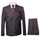 Rossi Man Milano Collection - Sophisticated Mens Formal Suit in Black | RM1844