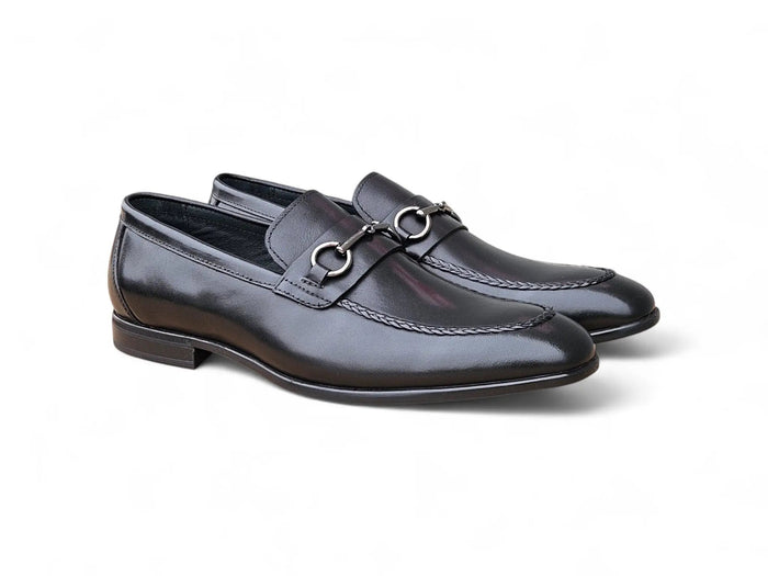 Carrucci Madison Bit Loafer - Luxury Leather Dress Shoes