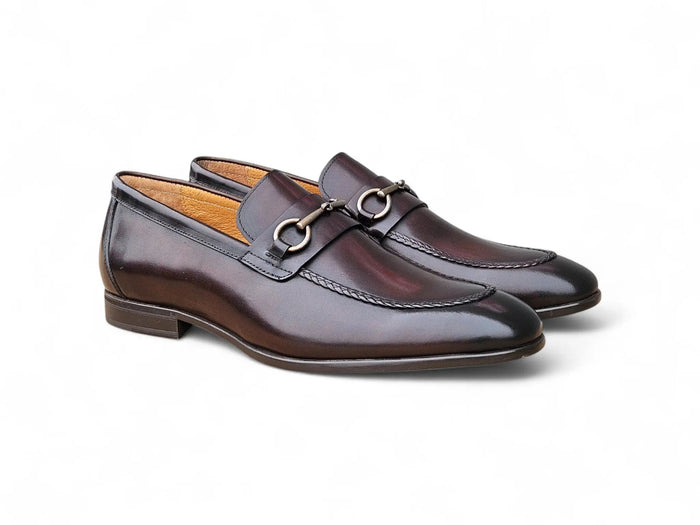 Carrucci Madison Bit Loafer - Luxury Leather Dress Shoes