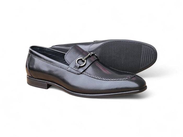 Carrucci Madison Bit Loafer - Luxury Leather Dress Shoes