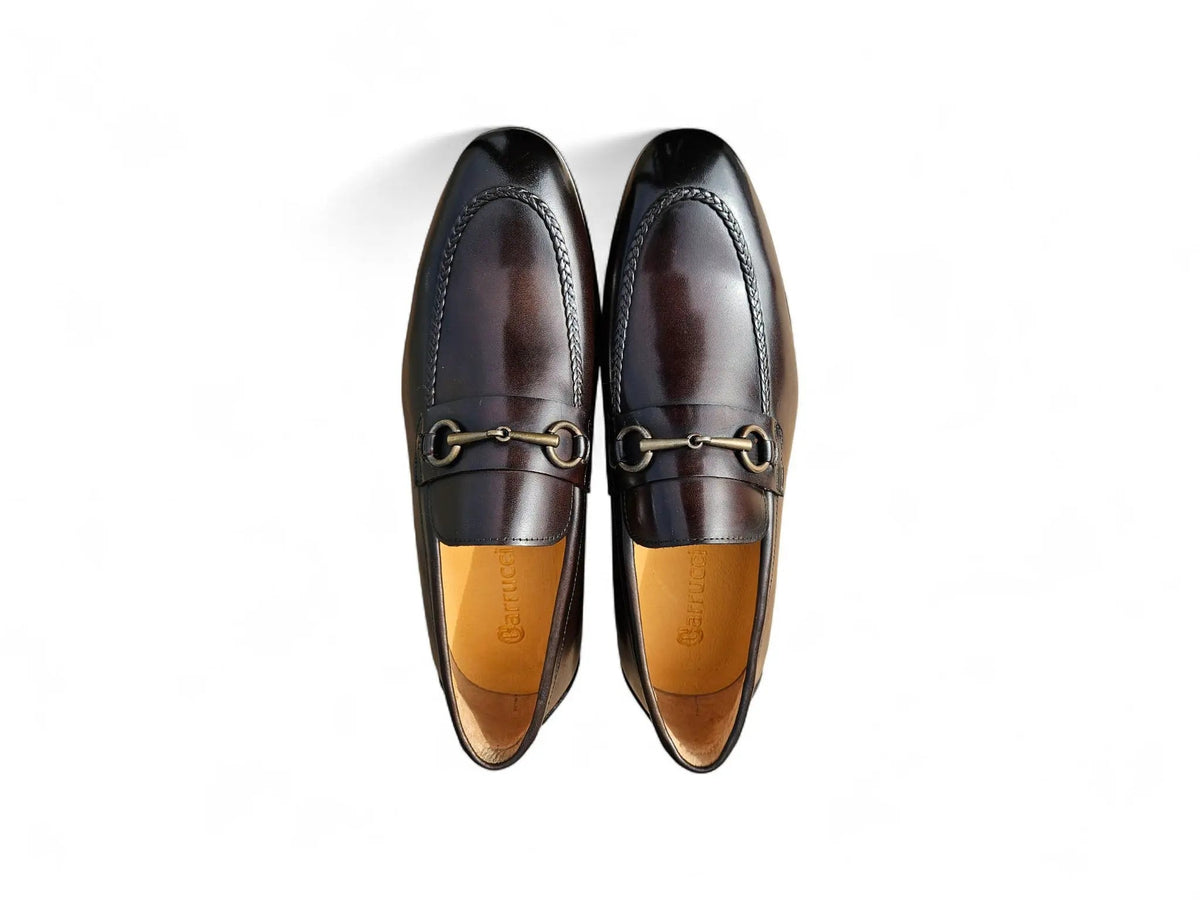 Carrucci Madison Bit Loafer - Luxury Leather Dress Shoes
