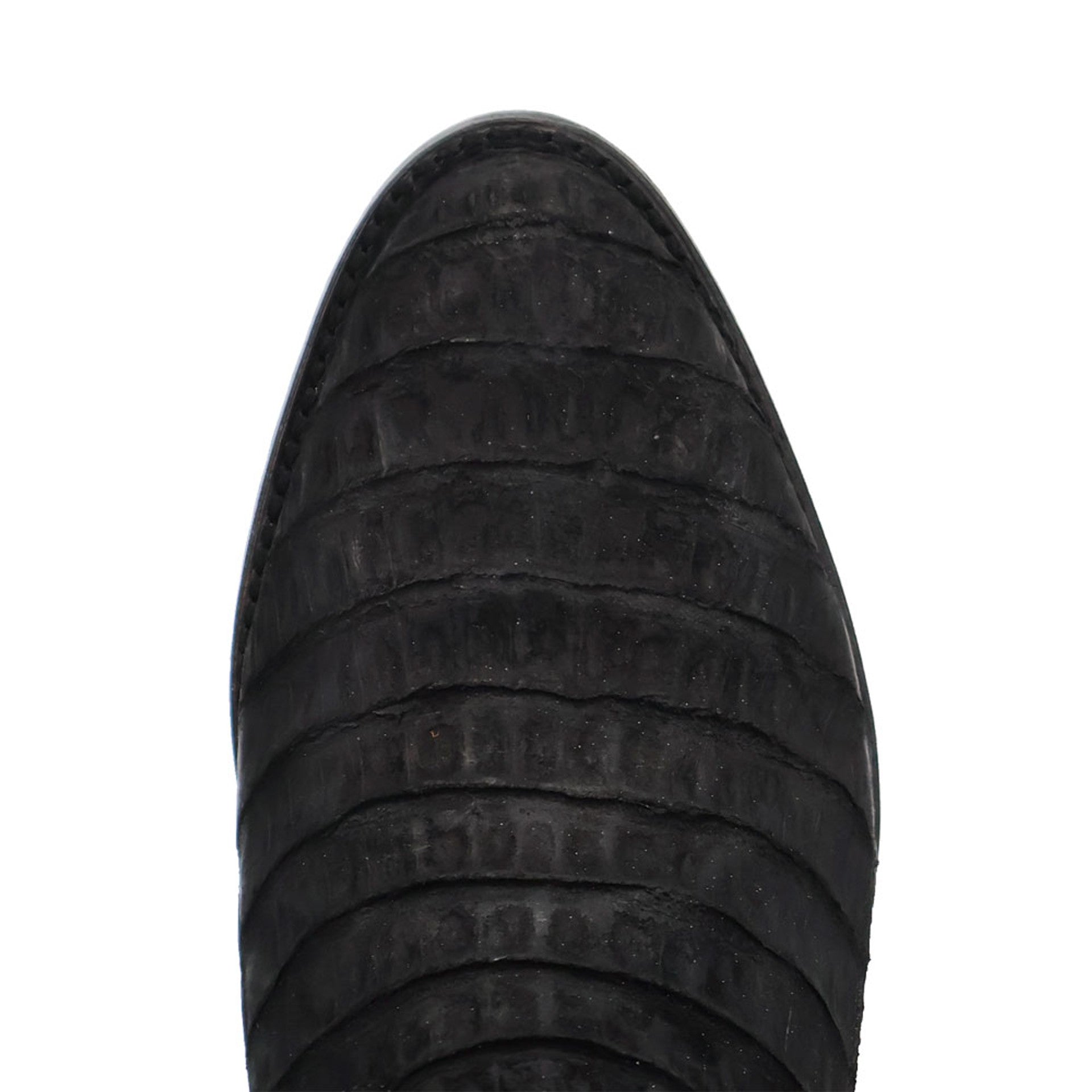 Dan Post Men’s Makara Genuine Caiman Black 13” Medium Round Toe Leather Boot - 7D