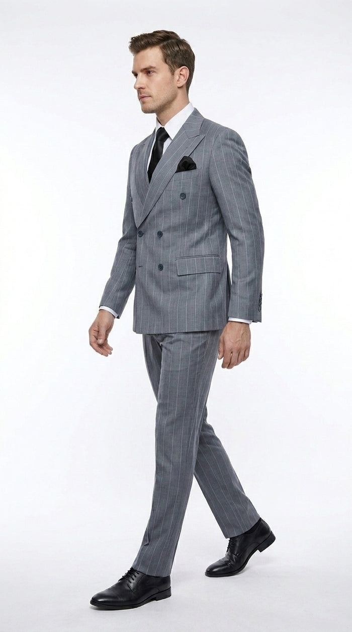 Rossi Man Milano RM1726 Men's Modern Fit 3-Piece Suit | Stylish Formal