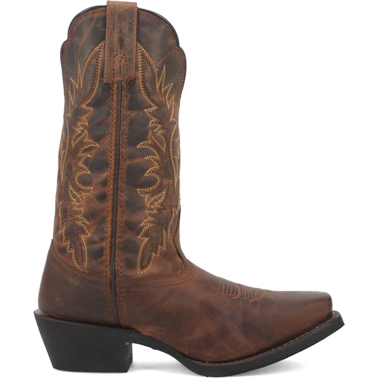 Laredo Malinda Tan Leather Round Toe Women Boots - 6