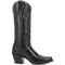 Dan Post Women’s Maria 13 Snip Toe Black Napalino Leather Fashion Boot